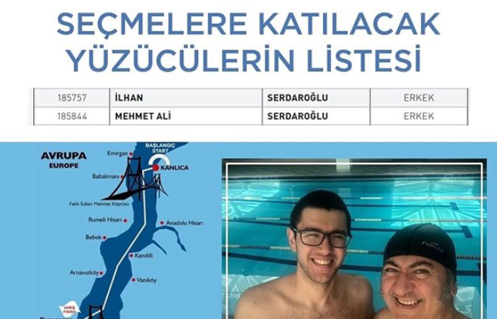Intercontinental Bosphorus Swimming Qualification Race 