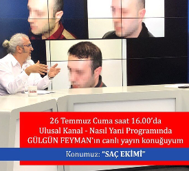 Bugün saat 16’da Ulusal Kanal’dayım 