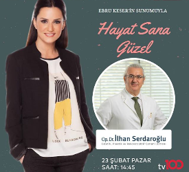 TV 100 kanalında “Hayat Sana Güzel” programına konuk olacağım 