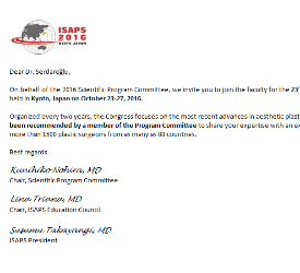 ISAPS 2016 Kyoto – Japan